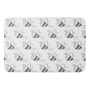 Tapis De Bain Motif croisé Imprimer Abee mignonne