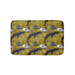Tapis De Bain Motif d'animaux aquatiques vie sous-marine 18