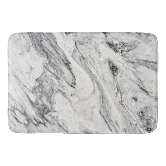 Tapis De Bain Motif de bain en pierre de marbre (Devant)