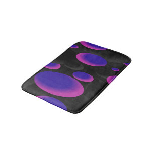 Tapis De Bain Motif de billes de sphère de dégradé