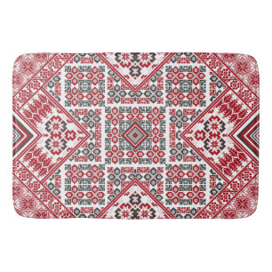 Tapis De Bain Motif de broderie palestinien 2
