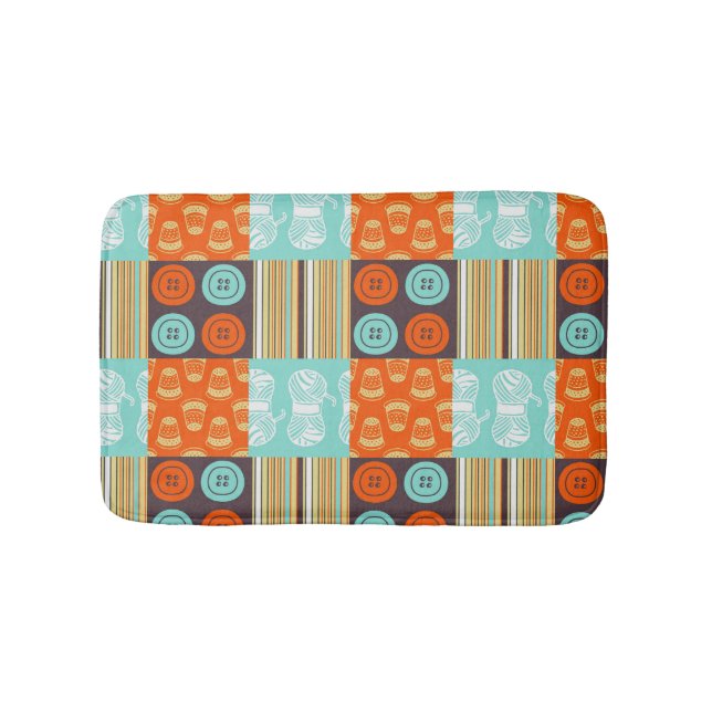 Tapis De Bain motif de Bruit-art - cousant (Devant)