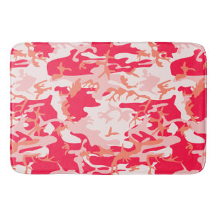 Tapis De Bain Motif de Camo rose très Cool
