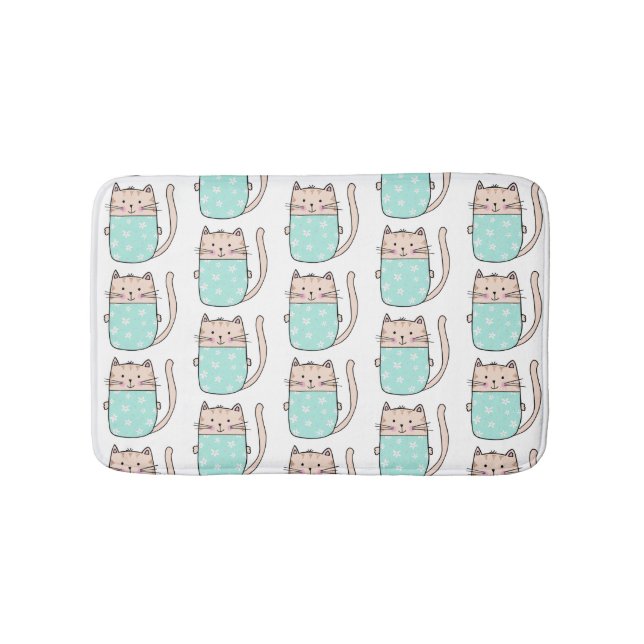 Tapis De Bain Motif de chats mignons (Devant)