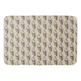 Tapis De Bain Motif de cône de glace