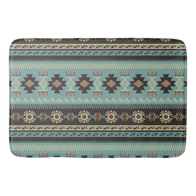 Tapis De Bain Motif de couverture natif (Devant)
