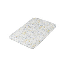 Motif de fleur sauvage bleue jaune