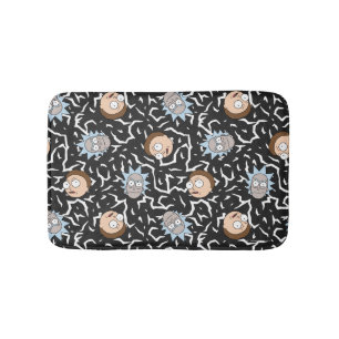 Tapis De Bain Motif de foudre Rick et Morty