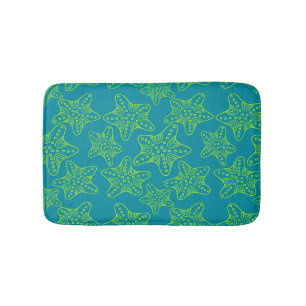 Tapis De Bain Motif de foule d'étoiles de mer