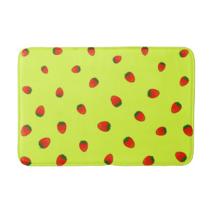 Tapis De Bain Motif de fraises