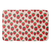 Motif de fraises sucrées