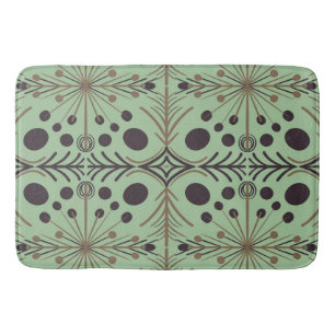 Tapis De Bain Motif de la pointe de flèche géométrique Boho
