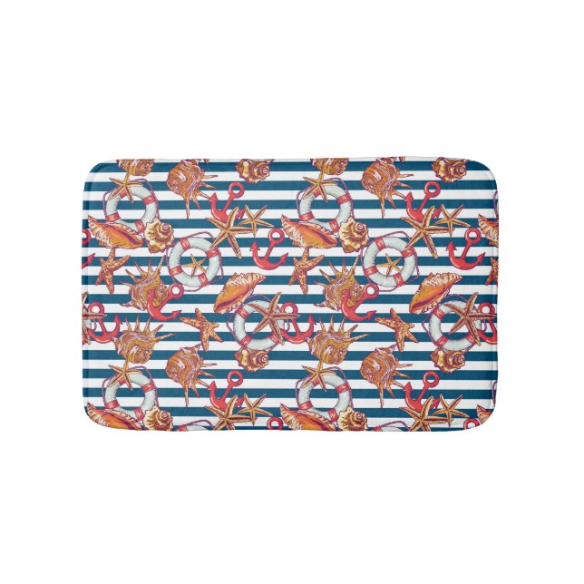 Tapis De Bain Motif De L'Amidon Et De La Grève (Devant)
