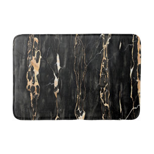 Tapis De Bain Motif de marbre à la mode moderne dans le gris