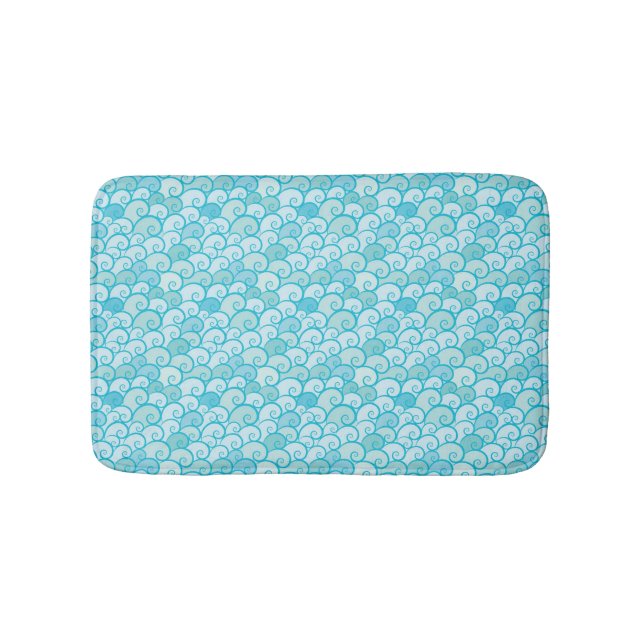 Tapis De Bain Motif de mer (Devant)