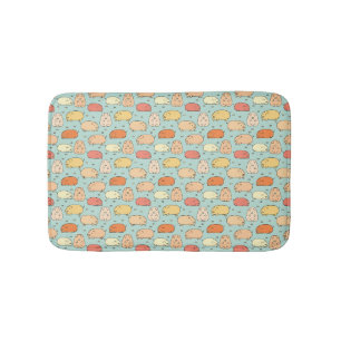 Tapis De Bain Motif de porc à menthe