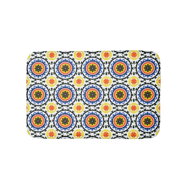 Tapis De Bain Motif de Suzani (Devant)