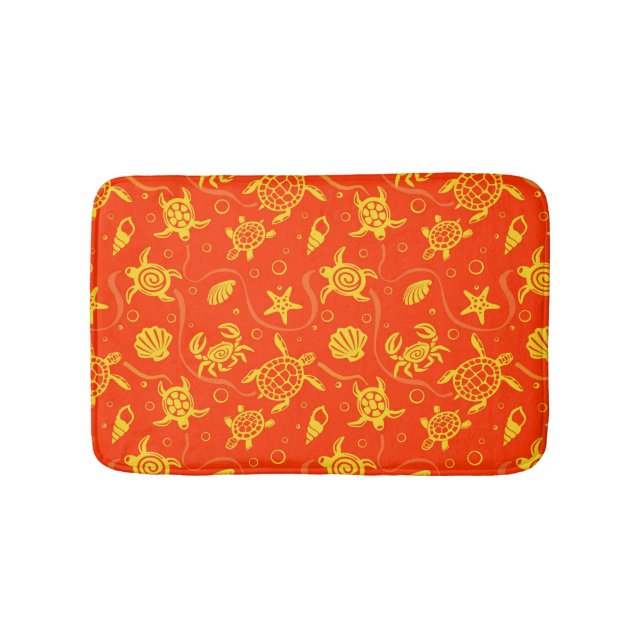 Tapis De Bain Motif de tortues (Devant)