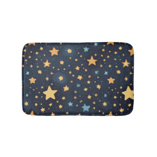 Tapis De Bain Motif d'étoiles