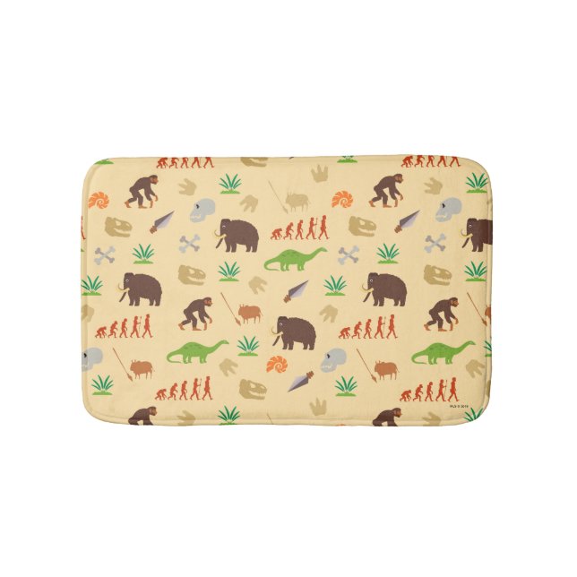 Tapis De Bain Motif d'évolution (Devant)