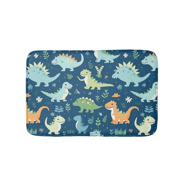 Tapis De Bain Motif Dinosaur bébé (Devant)