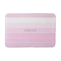 Motif en bande rose chic