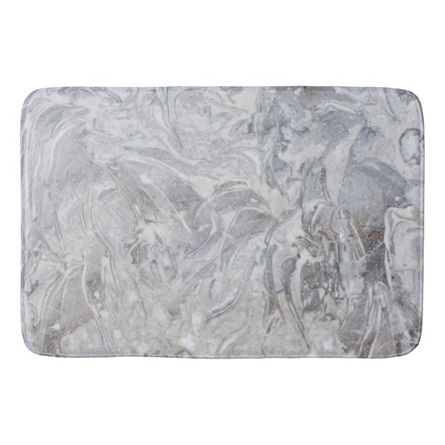Tapis De Bain Motif en marbre (Devant)