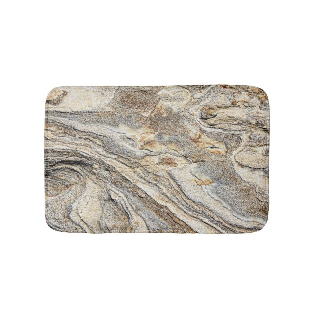 Tapis De Bain Motif en marbre Cool tendance (Devant)