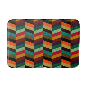 Tapis De Bain Motif en os de cerf multicolore