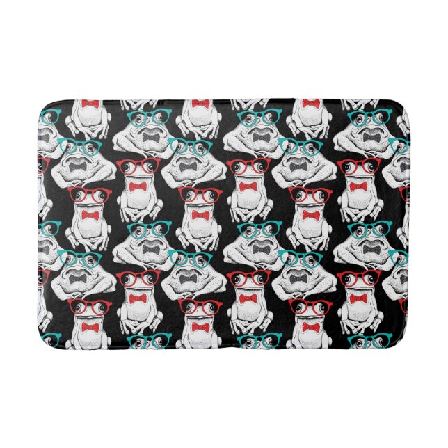 Tapis De Bain Motif en verre de grenouille (Devant)