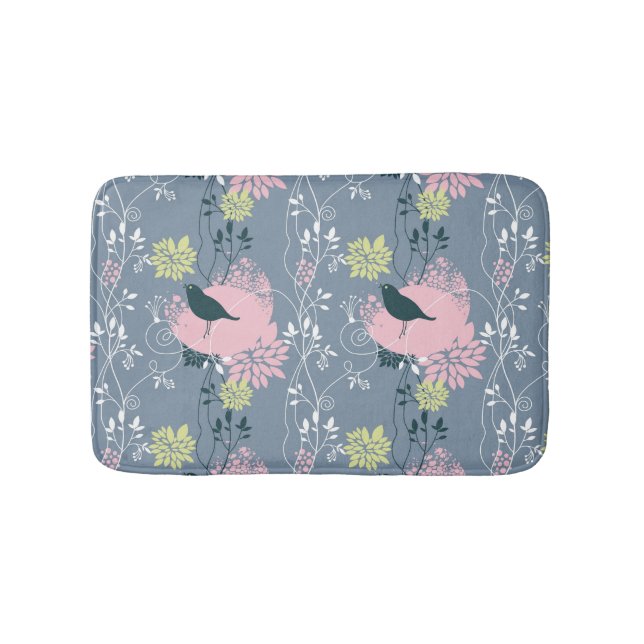 Tapis De Bain Motif floral (Devant)