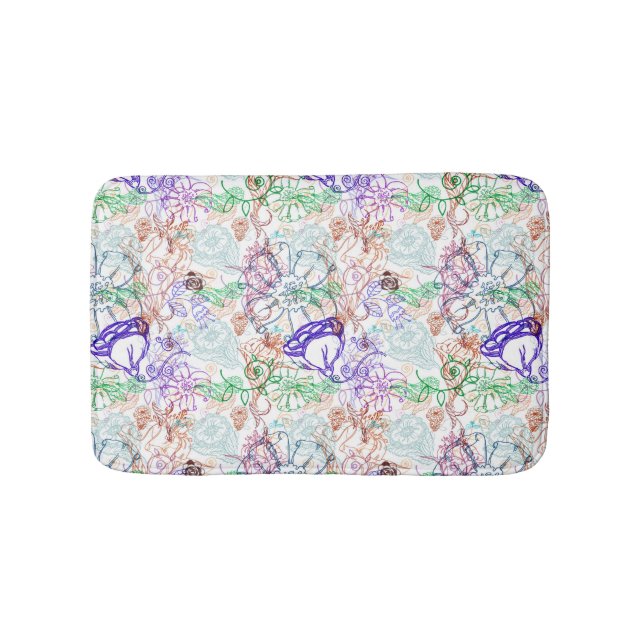Tapis De Bain Motif floral 10 (Devant)