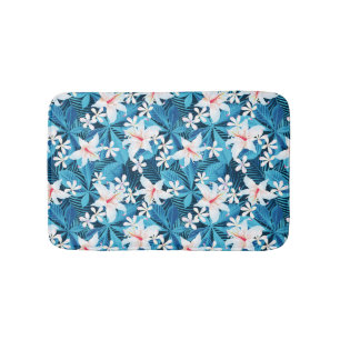 Tapis De Bain Motif floral 2 de ketmie tropicale