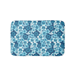 Tapis De Bain Motif floral de ketmie de surf