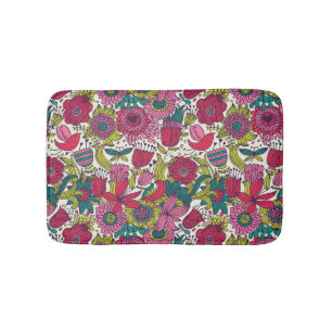Tapis De Bain Motif floral lumineux