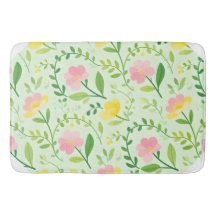 Motif floral pastel de printemps