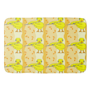 Tapis De Bain Motif Flute Chick