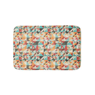 Tapis De Bain Motif géométrique d'Earthtone