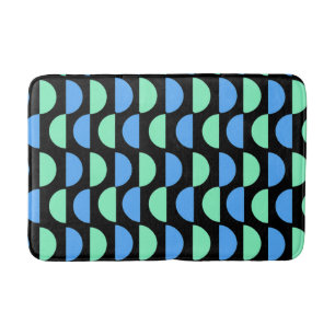 Tapis De Bain Motif géométrique moyen élégant