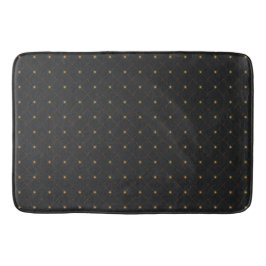 Tapis De Bain Motif Gold Diamond