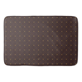 Tapis De Bain Motif Gold Diamond