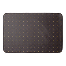 Tapis De Bain Motif Gold Diamond