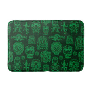 Tapis De Bain Motif inspiré par Aztec