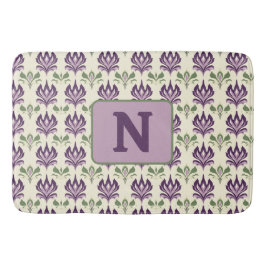 Tapis De Bain Motif Lily Motif Ornemental