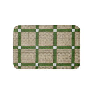 Tapis De Bain Motif méditerranéen en céramique de tuiles en