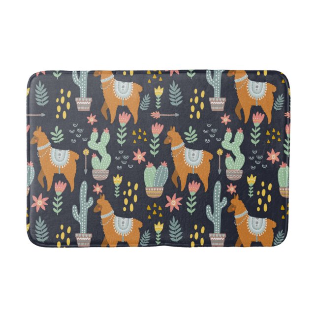 Tapis De Bain Motif mignon d'alpaga (Devant)