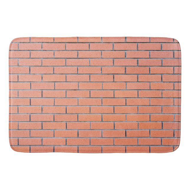 Tapis De Bain Motif mur en brique (Devant)