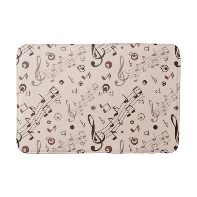 Tapis De Bain Motif musical (Devant)