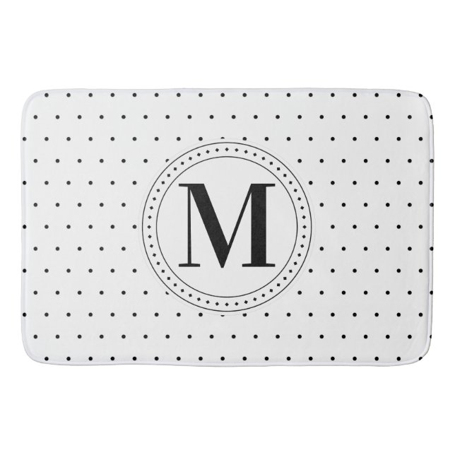 Tapis De Bain Motif point (Devant)