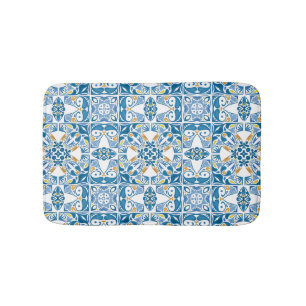 Tapis De Bain Motif portugais de tuile